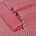 Premium Khaddar – Men's Unstitched Fabric – Pinkish-Red